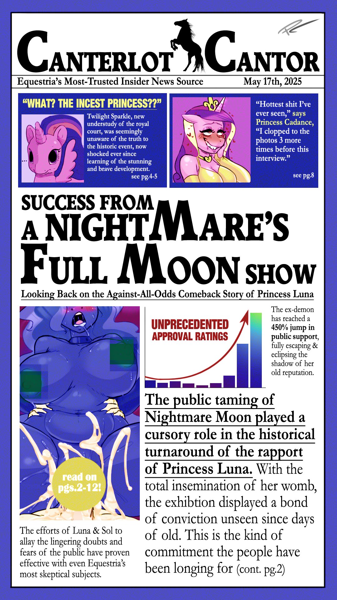 The Canterlot Exhibition page 12 full