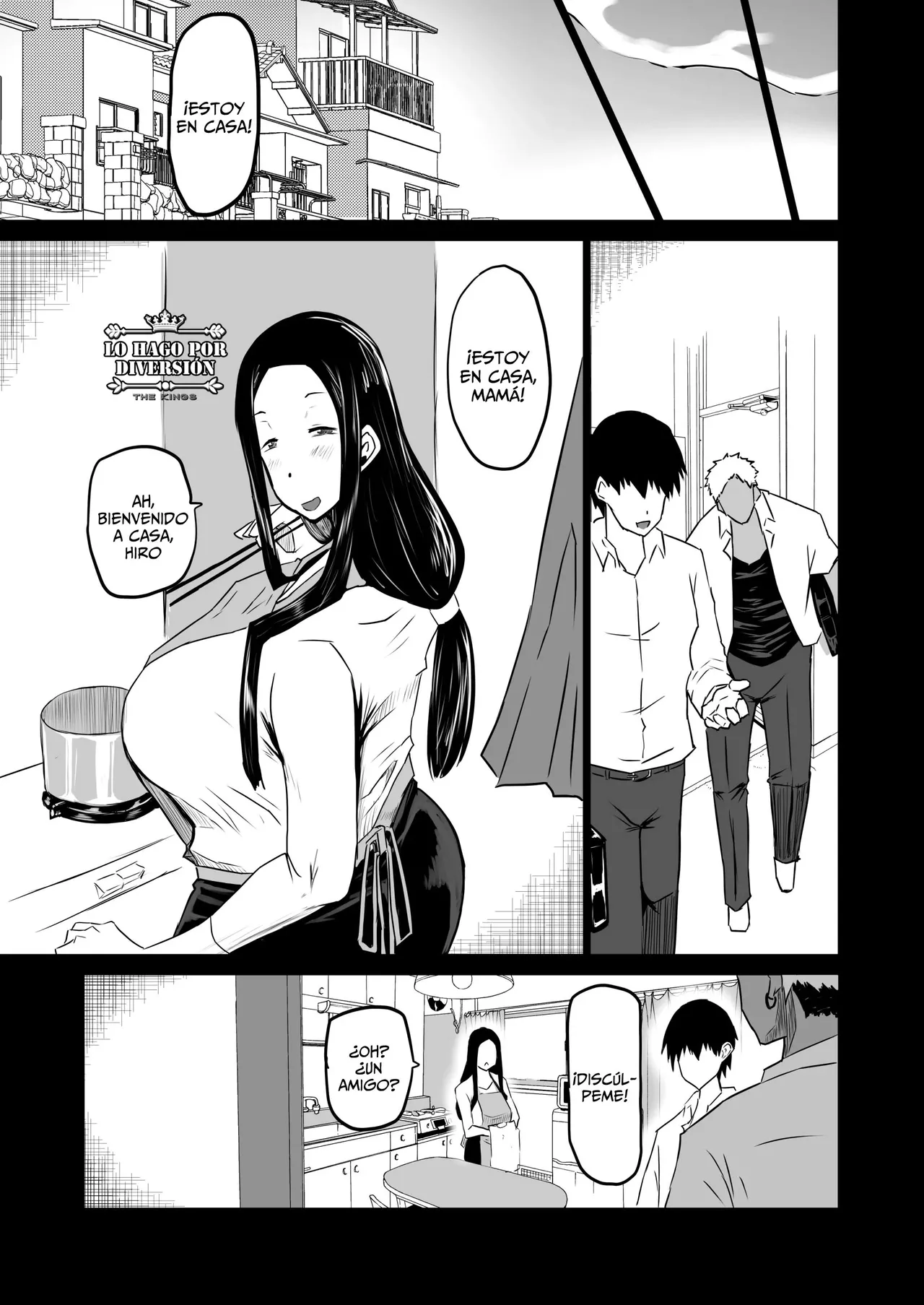 Tomodachi ga Boku no Oba to Mama de Gachinuki | Mi Amigo Usa A Mi Mamá Y A Mi Tía Para Satisfacerse page 10 full