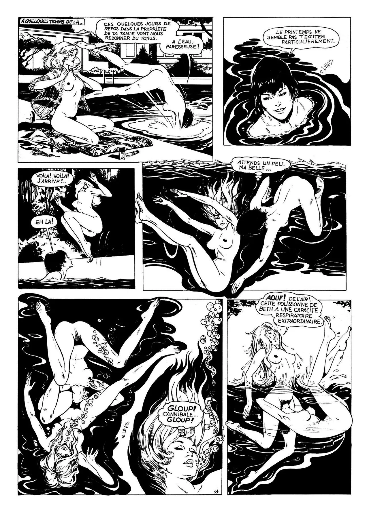 Georges Levis - Liz et Beth #1 page 12 full