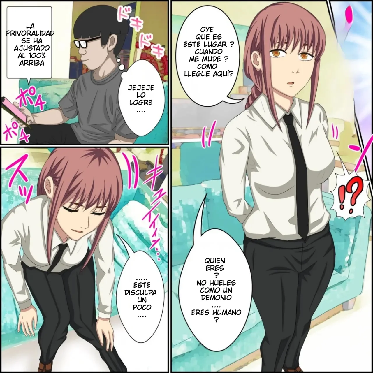 Anime Chara to Seckle Dekiru Appli ''Makima Hen''｜La App con la que Puedes Cogerte a Personajes de Anime ~El Caso de Makima~ page 2 full