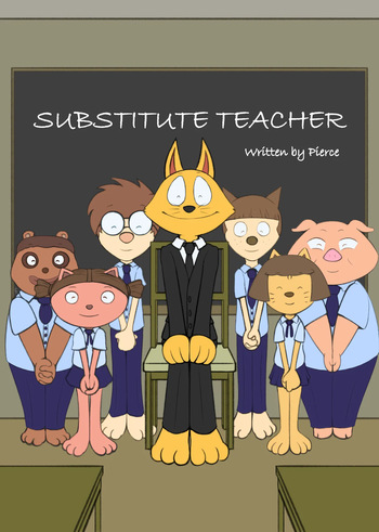 The Substitute Teacher (Kaiketsu Zorori) cover