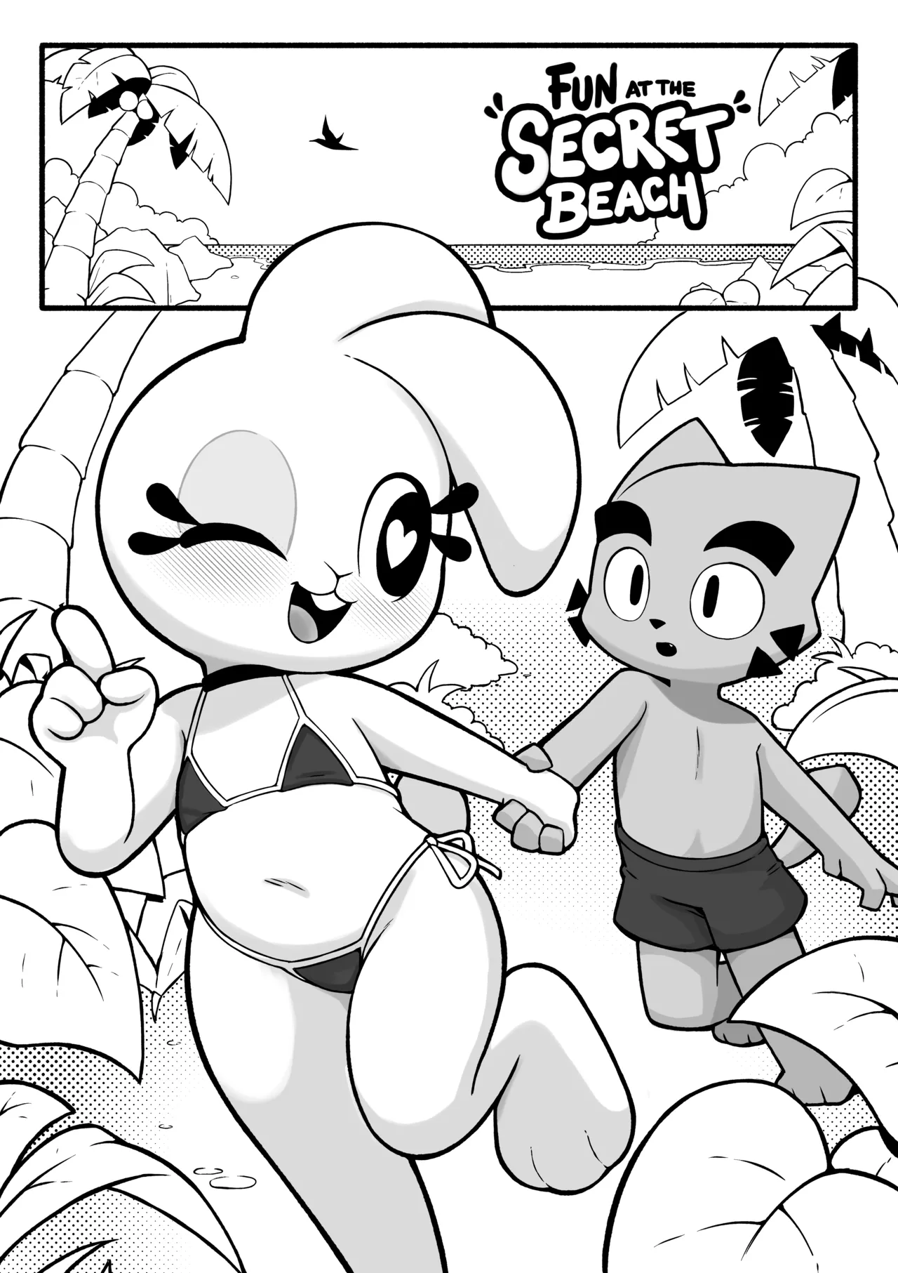 Fun at the "secret" beach page 1 full