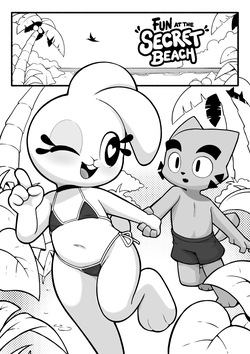 Fun at the "secret" beach