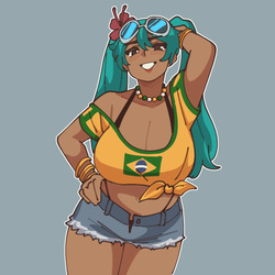 Brazilian Miku and Sadako