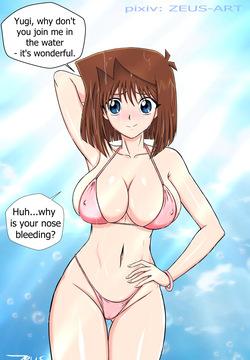 Anzu Mazaki/ Tea Gardner at the pool  Zeus-Art