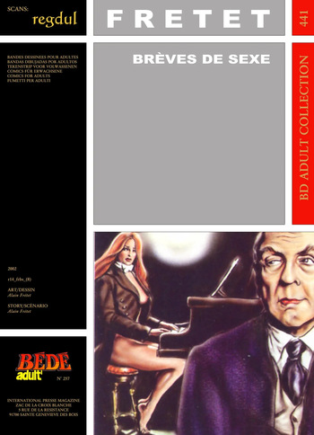 [Bédé Adult 441] Alain Frétet - Brèves de sexe cover