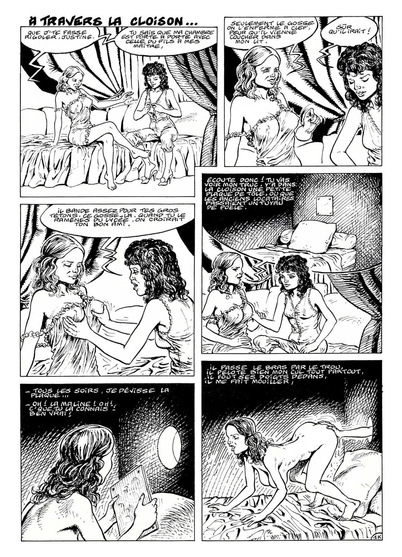 Jacobsen  & Pierre Louÿs - Dialogues de Courtisanes : À travers la cloison … page 2 full