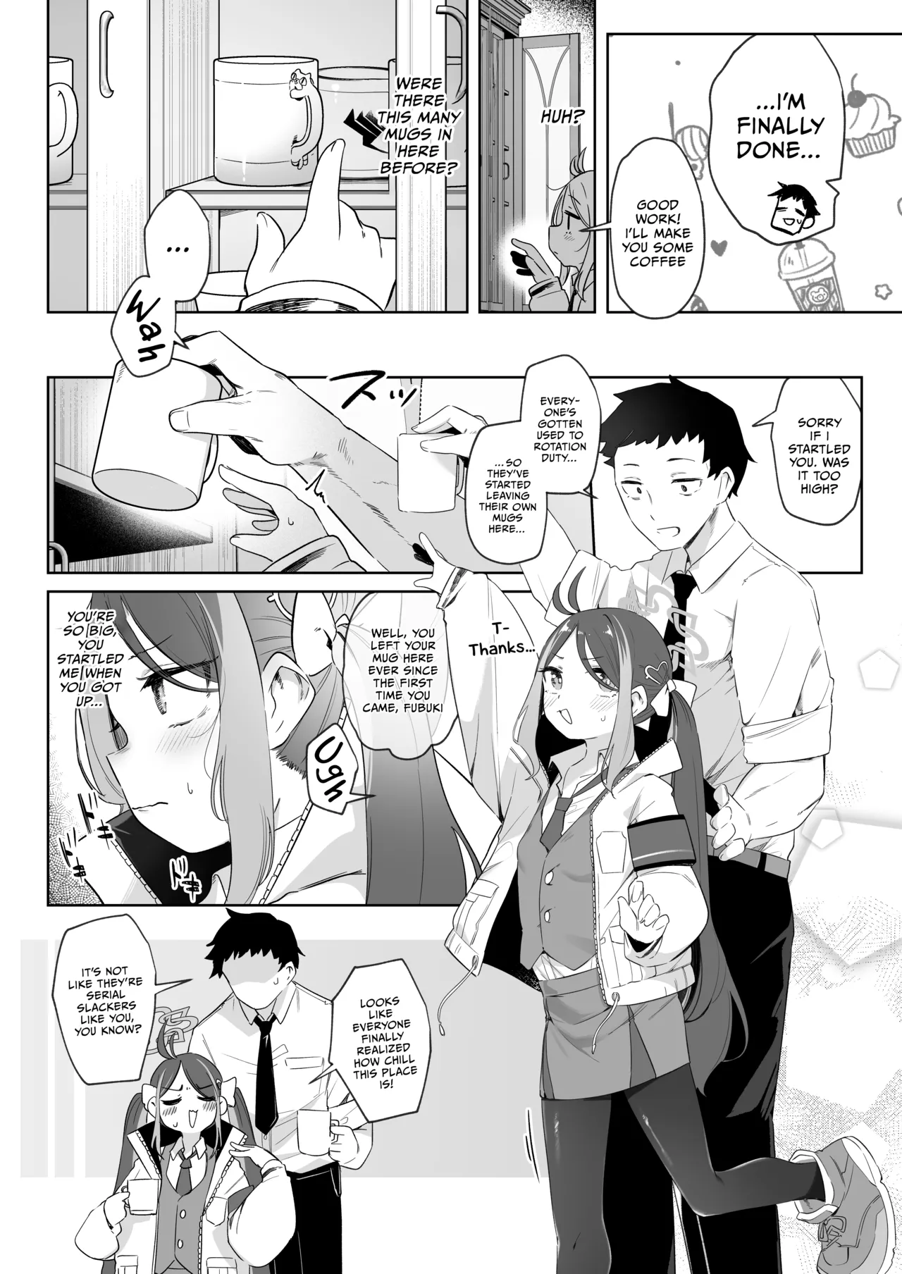 Usobuki to Donuts o Motte | Hidden feelings and donuts page 5 full