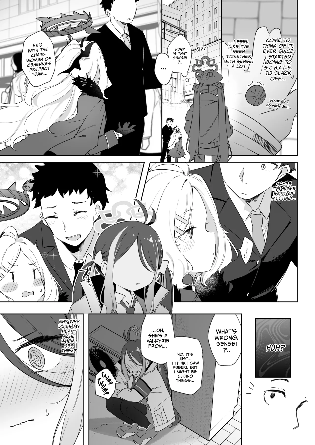 Usobuki to Donuts o Motte | Hidden feelings and donuts page 8 full