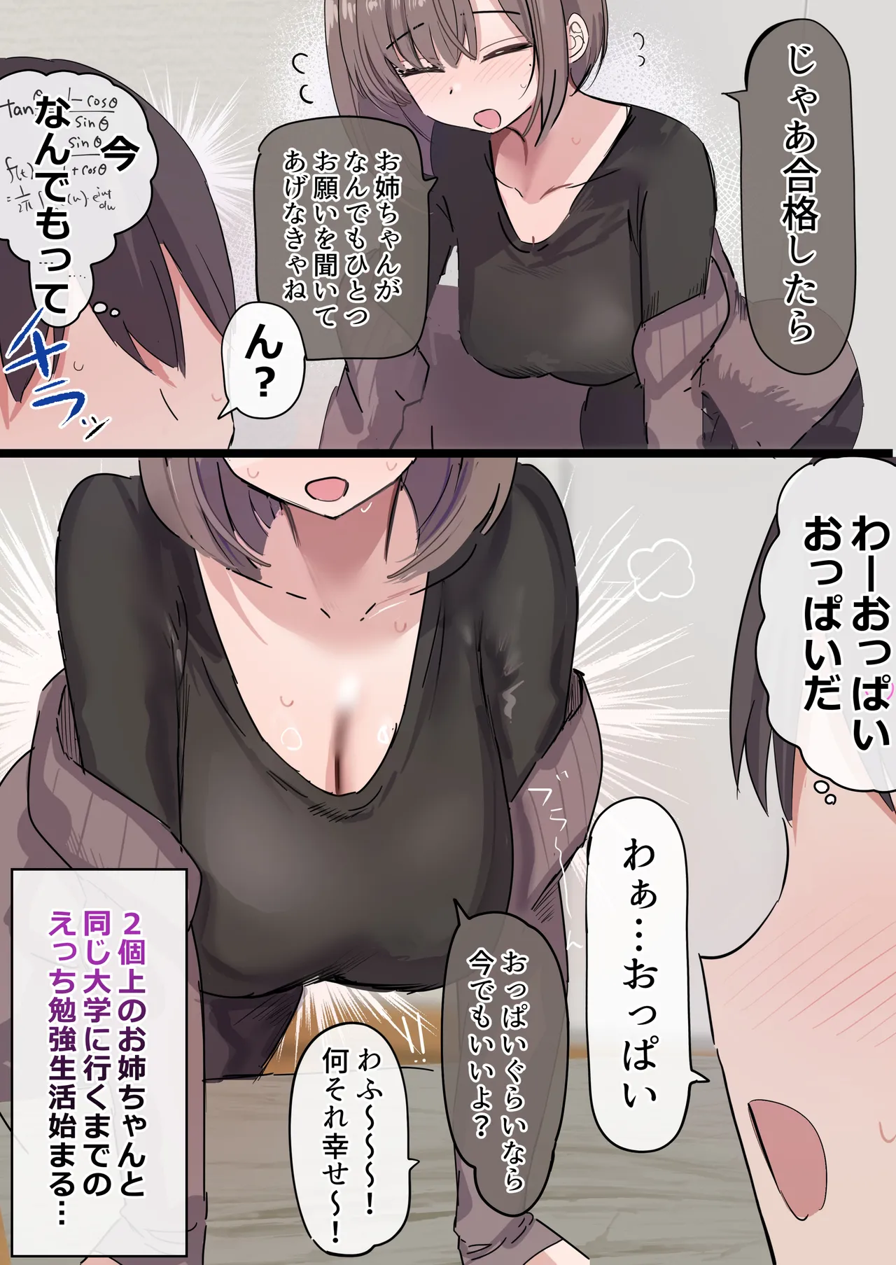 2-Ko Ue no Kateikyoushi no Onee-chan to Takusan Ecchi suru Hanashi page 4 full