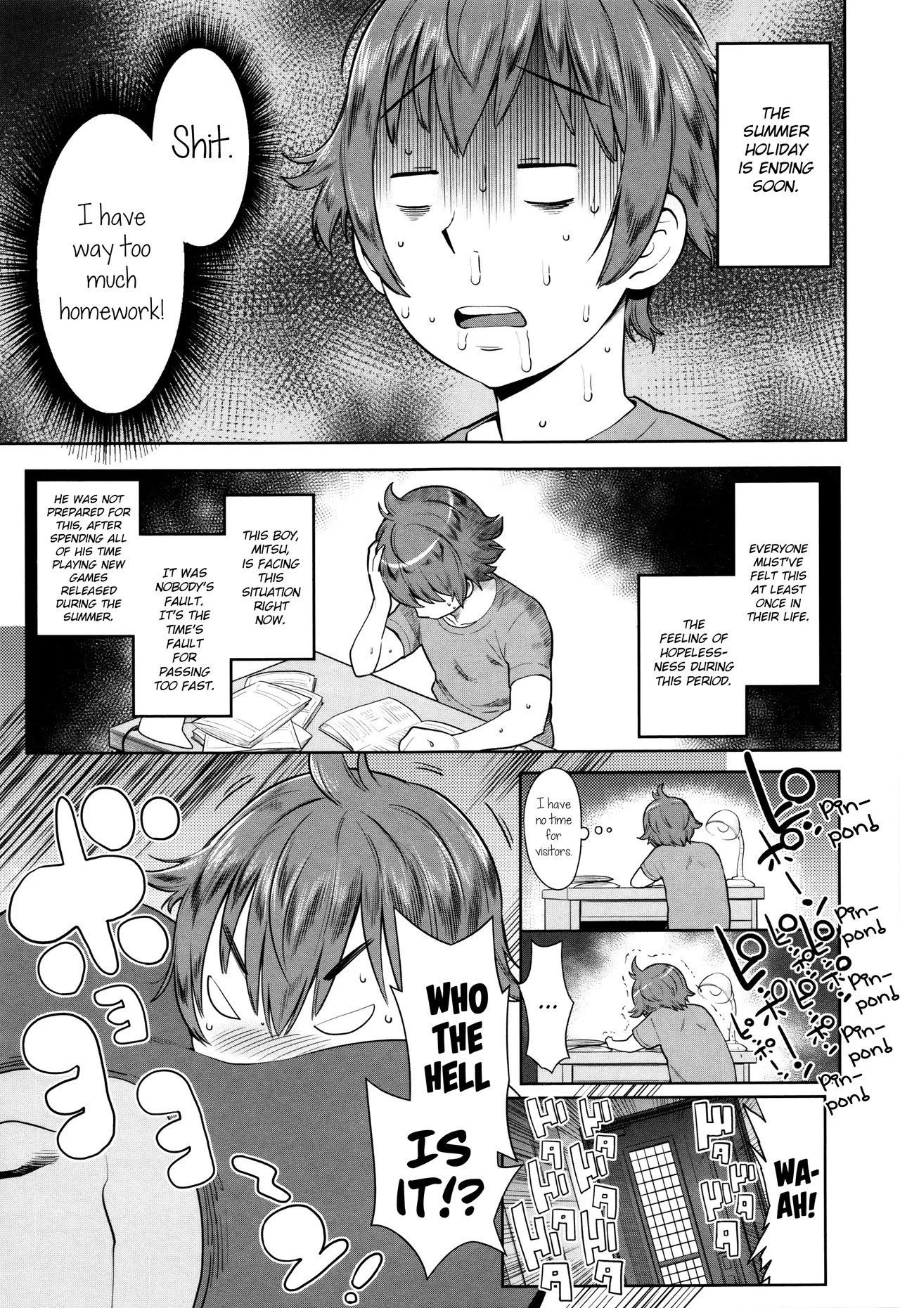 Natsu no Owari ni Ijiwaru Nee-chan - My mean elder sister at the end of summer. page 1 full