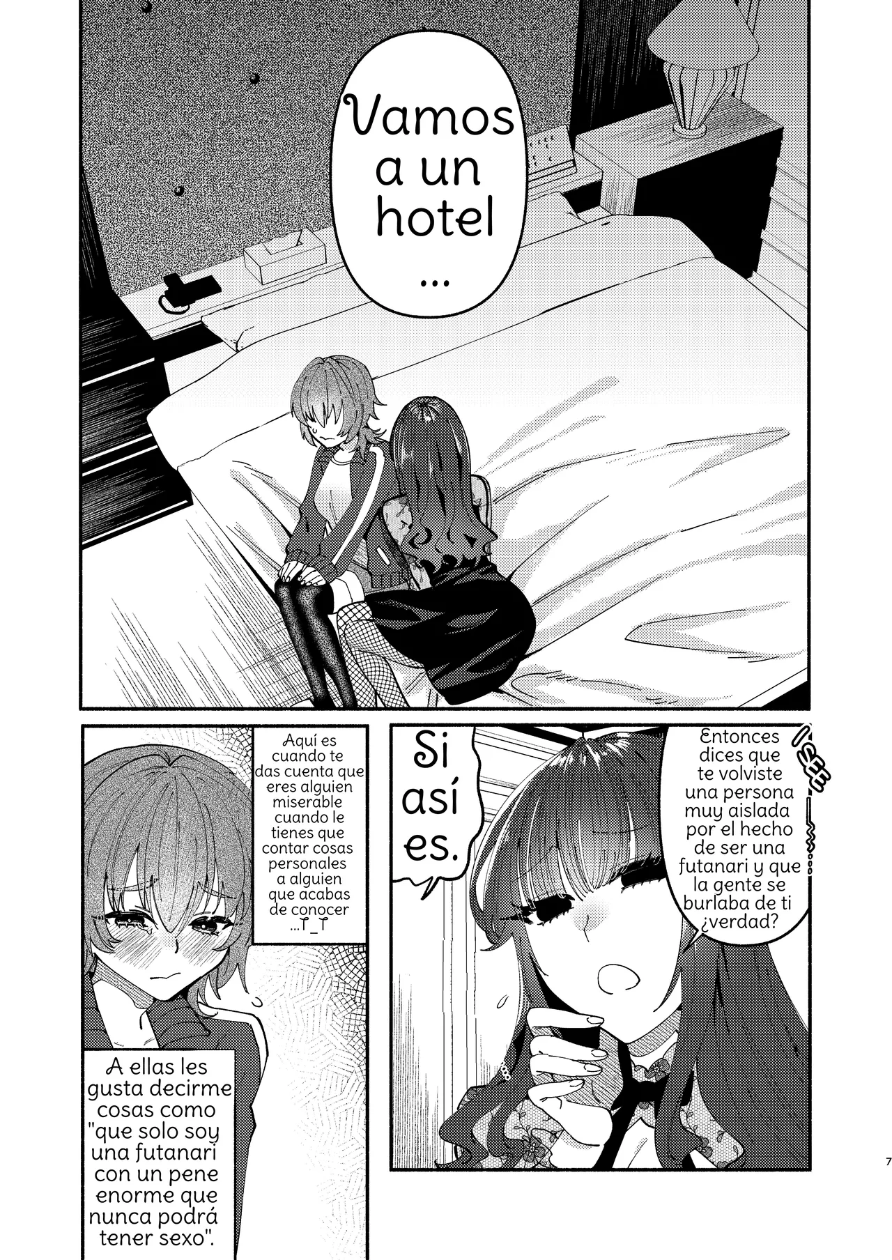 A Futanari Gets Picked-Up, Deep-kissed, & Fucked Into Marriage By An Older Lady page 6 full