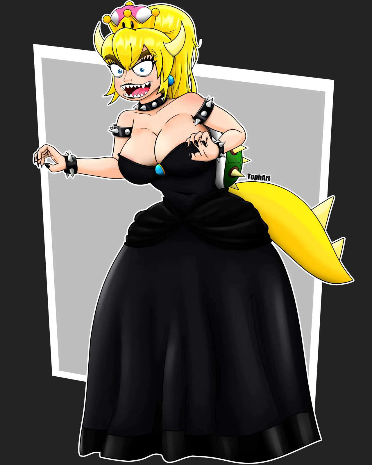Bowsette page 1 full