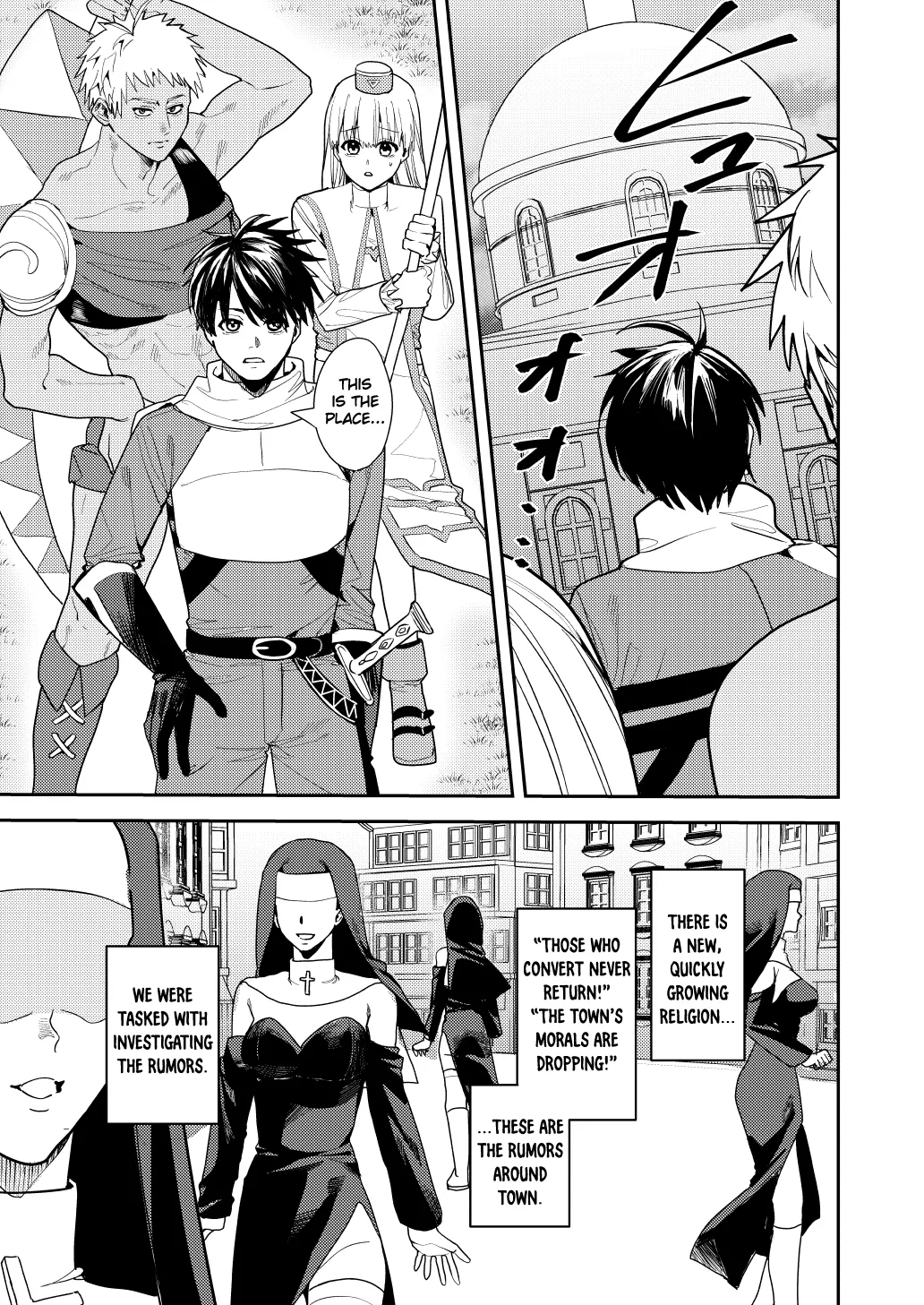 Yuusha Party Ero Shuukyou ni Ochiru | The Hero Party Falls to an Erotic Cult page 2 full