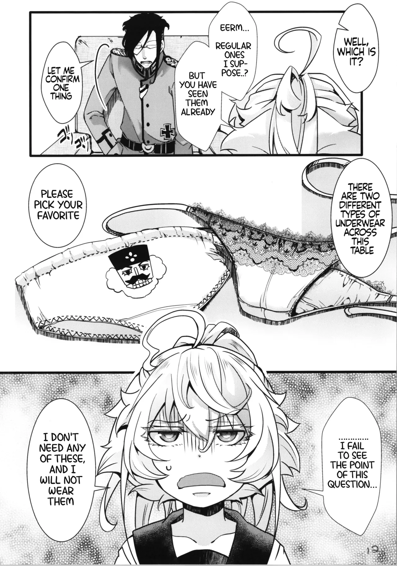 C100 Bonus Book 01 - Sailor Suit Tanya-chan's Story R-18ver page 12 full