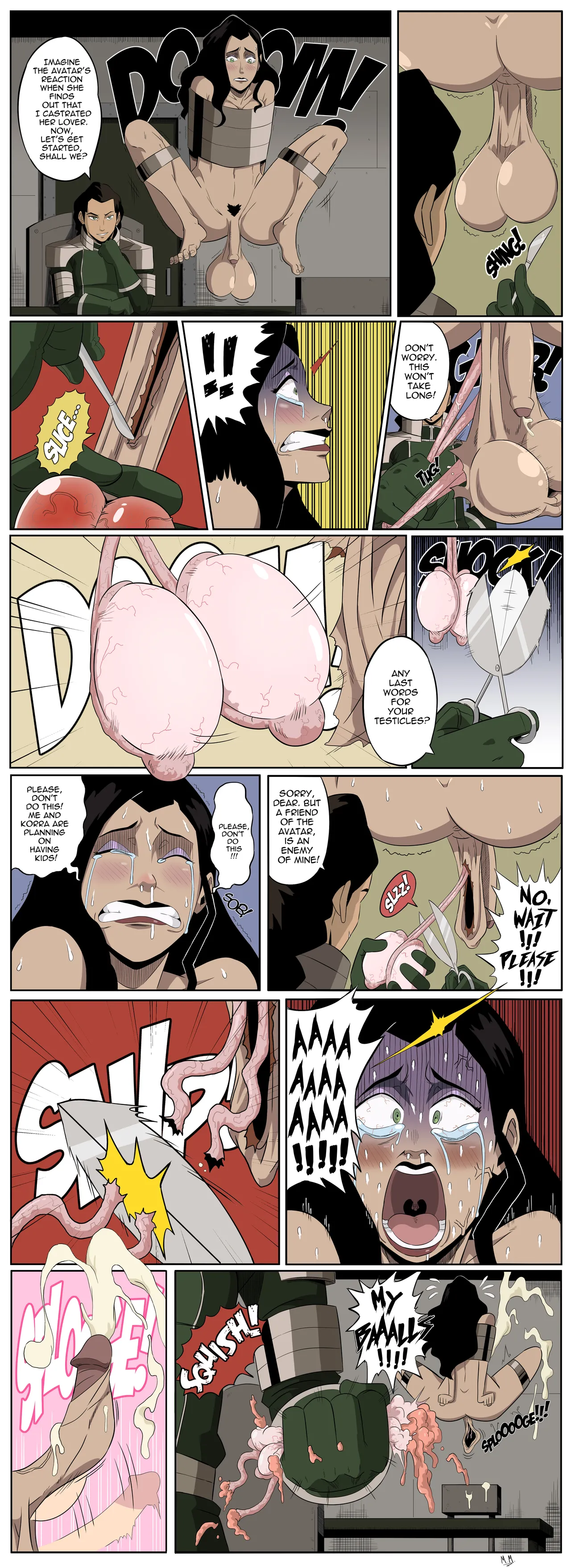 All of MonkeeMan's FUTA BallBusting Comics page 7 full