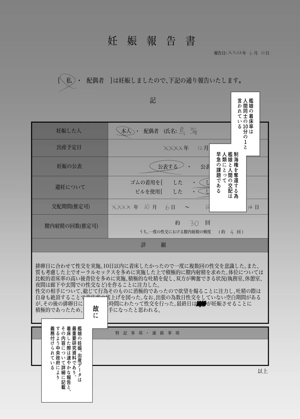 Watashi ga Kowareta Hi ~Chokai ga Teitoku to Ninshinsuru page 2 full