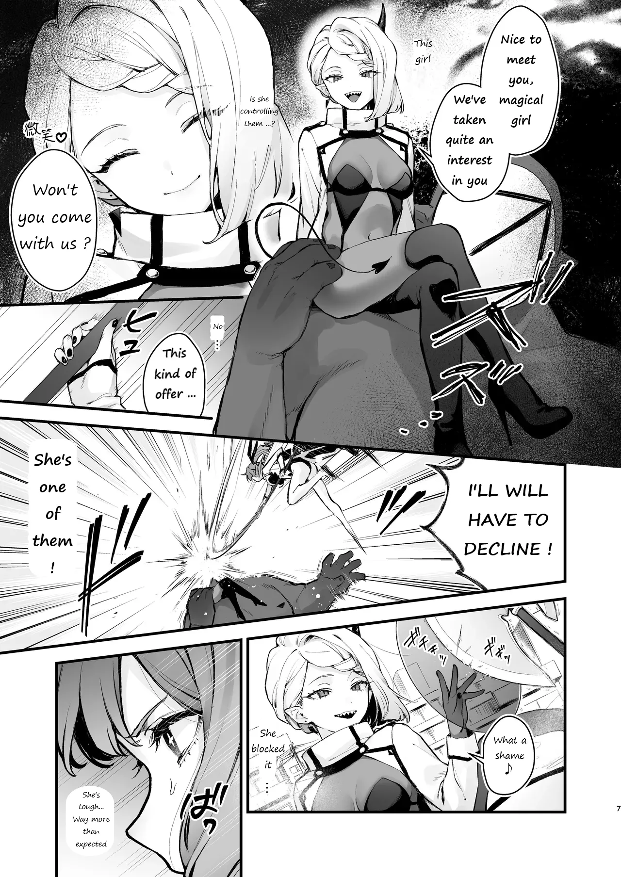 Mahou Shoujo ga Owaru Hi ~Mushibamareru Nichijou~ | Magical girl's last day page 7 full