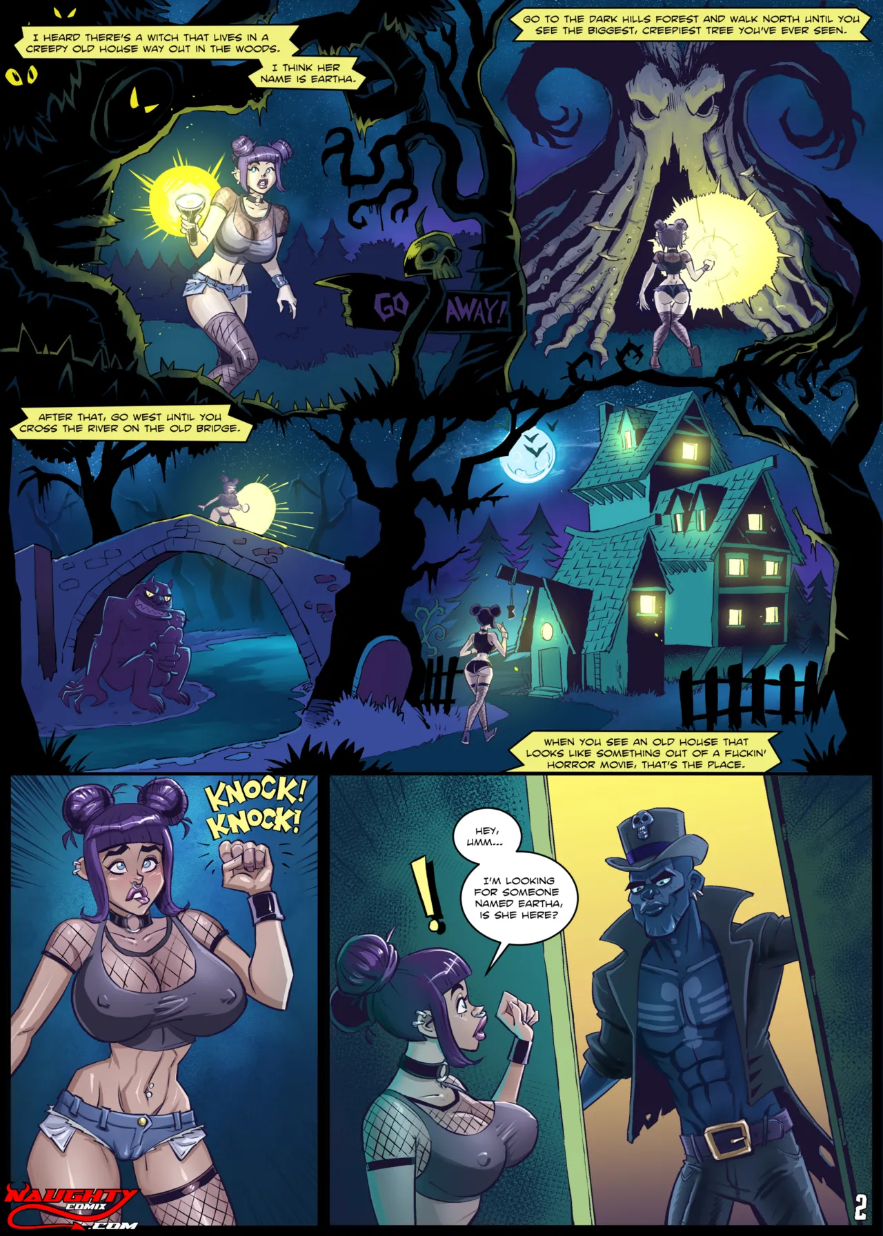 Eva vs Evil #1-3 page 3 full