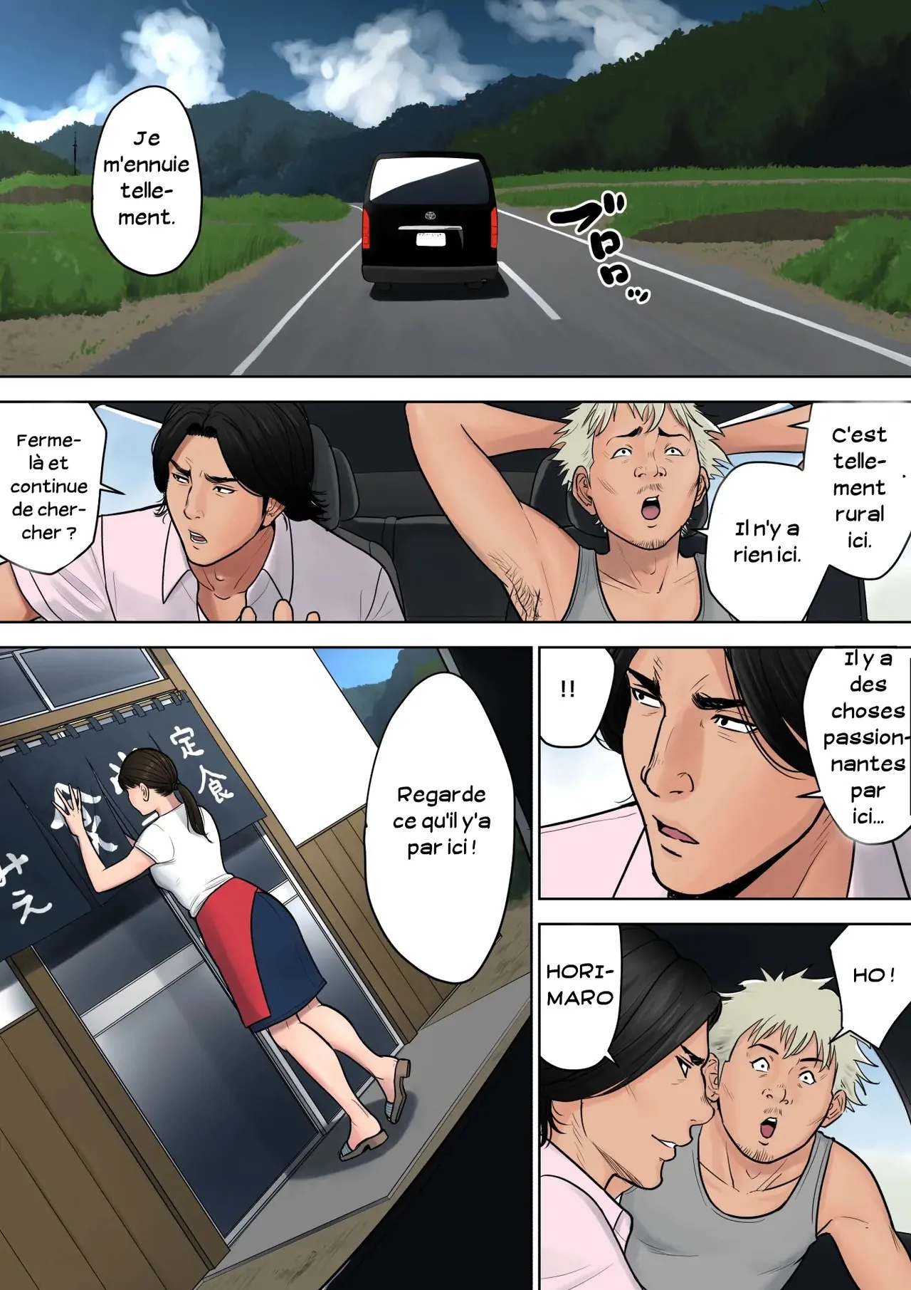 Tokai kara Kita Otoko ~Kowasareta Inaka Tsuma~ | Deux citadins violent une paysanne page 2 full
