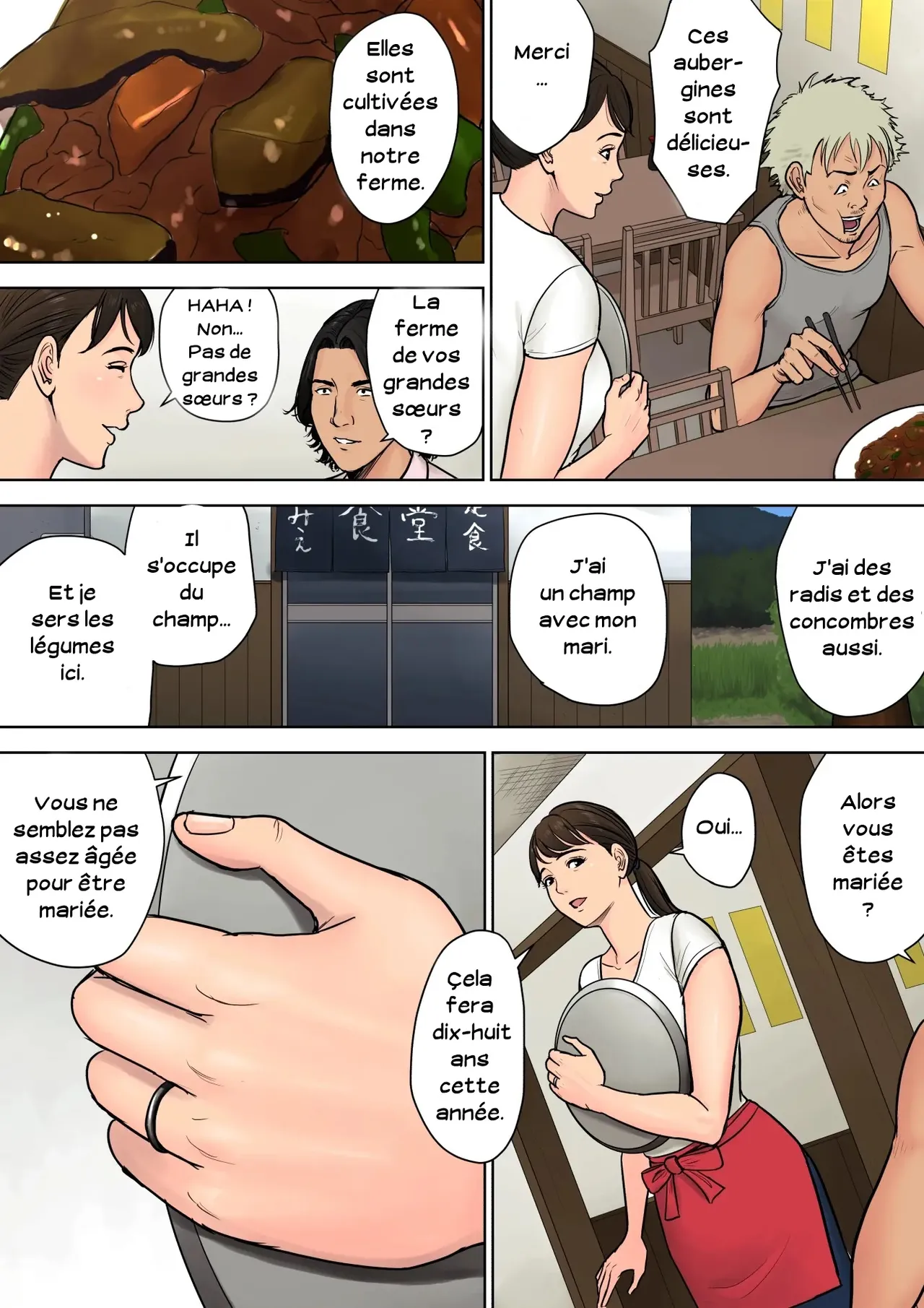 Tokai kara Kita Otoko ~Kowasareta Inaka Tsuma~ | Deux citadins violent une paysanne page 4 full