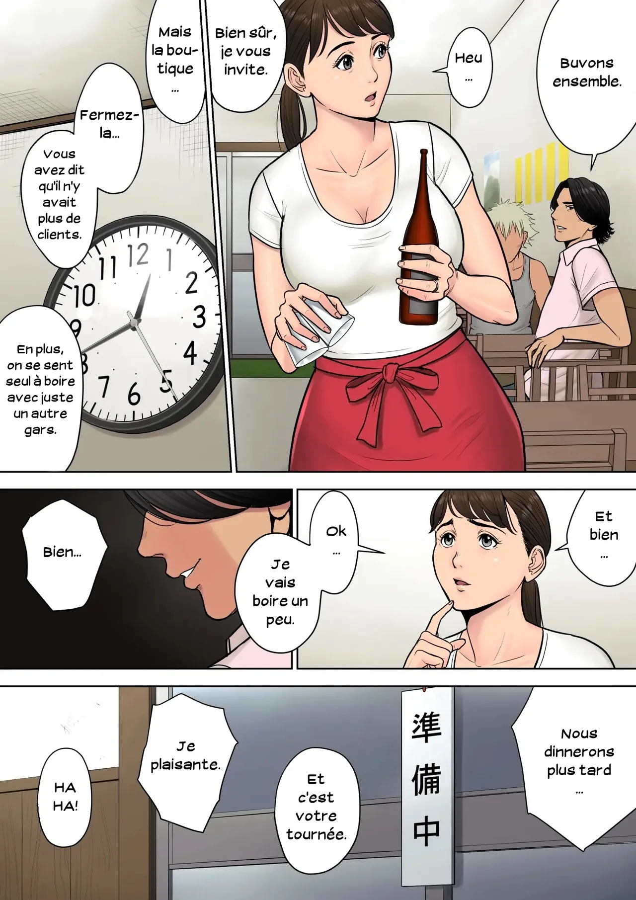 Tokai kara Kita Otoko ~Kowasareta Inaka Tsuma~ | Deux citadins violent une paysanne page 7 full