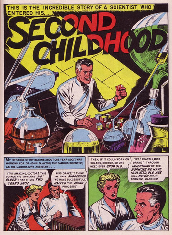 Old Age Regression Comics cover