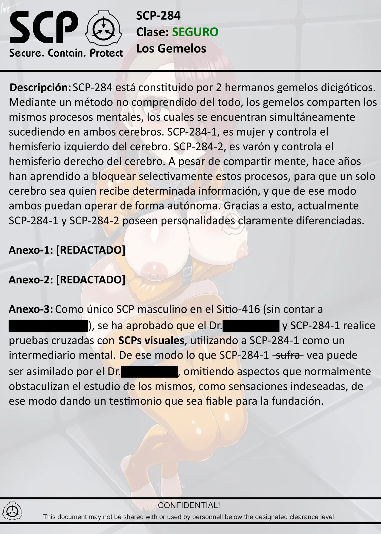 SCP-EXTRA-05 "Dr.███ & SCP-284-1" page 3 full