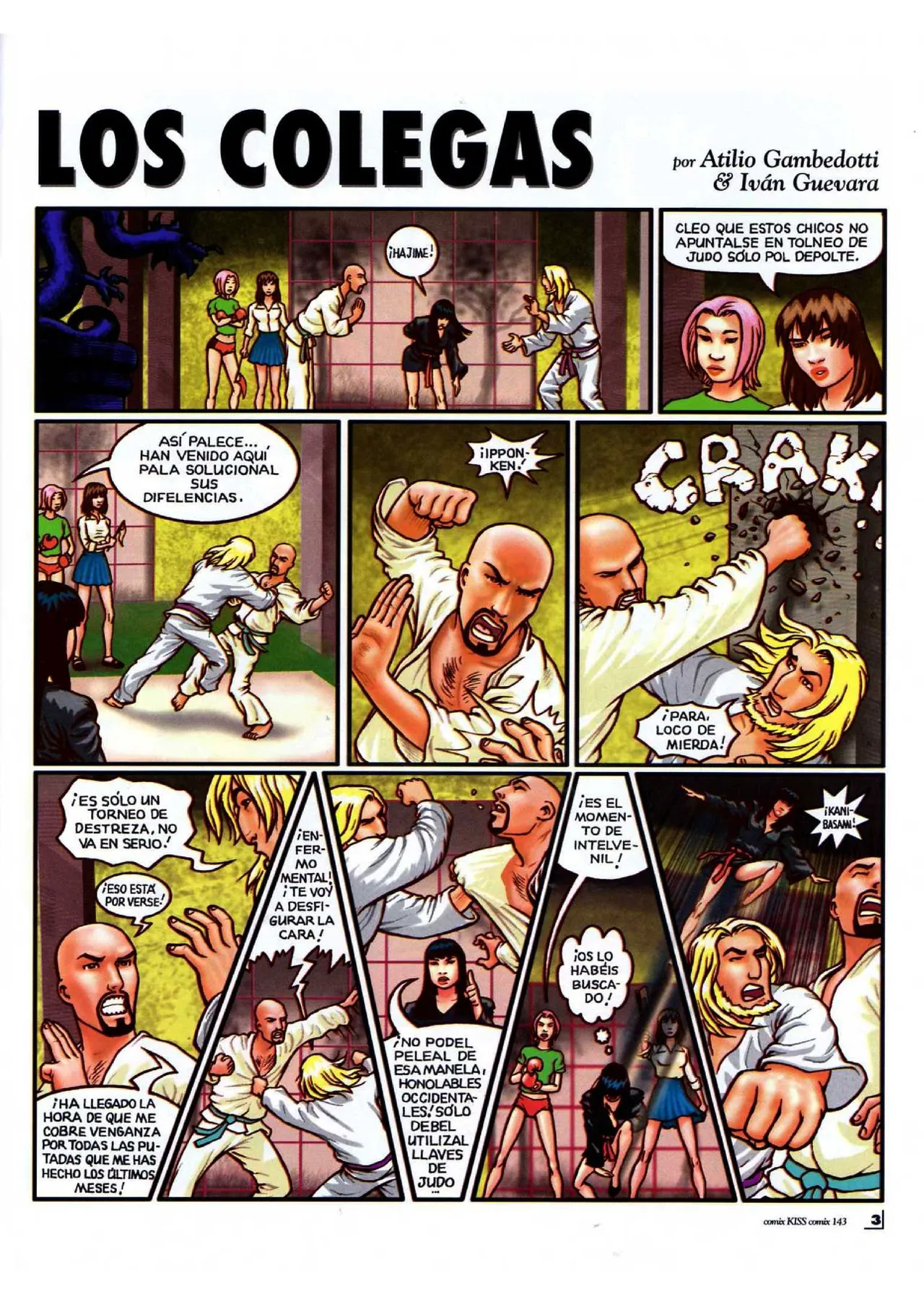Kiss Comix #143 page 3 full