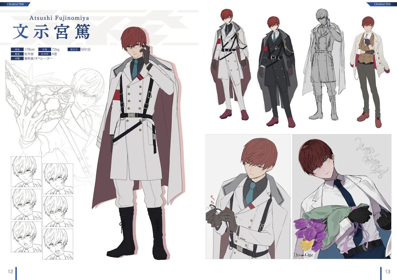 DeepOne -Ryoukai Shinpan- Artworks Setting Materials page 7 full