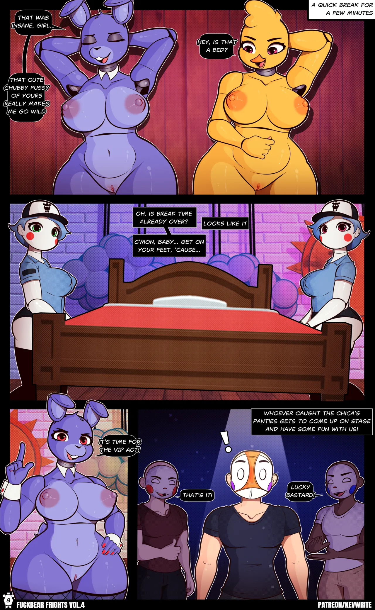 Fuckbear Frights: Vol 4 - Luxury Act page 9 full