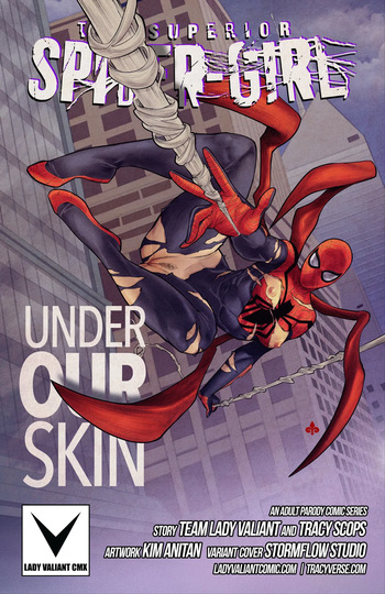 (Tracy Scops)(Kim Anitan)  Superior Spider-Girl#2 - Under Our Skin(Marvel) cover