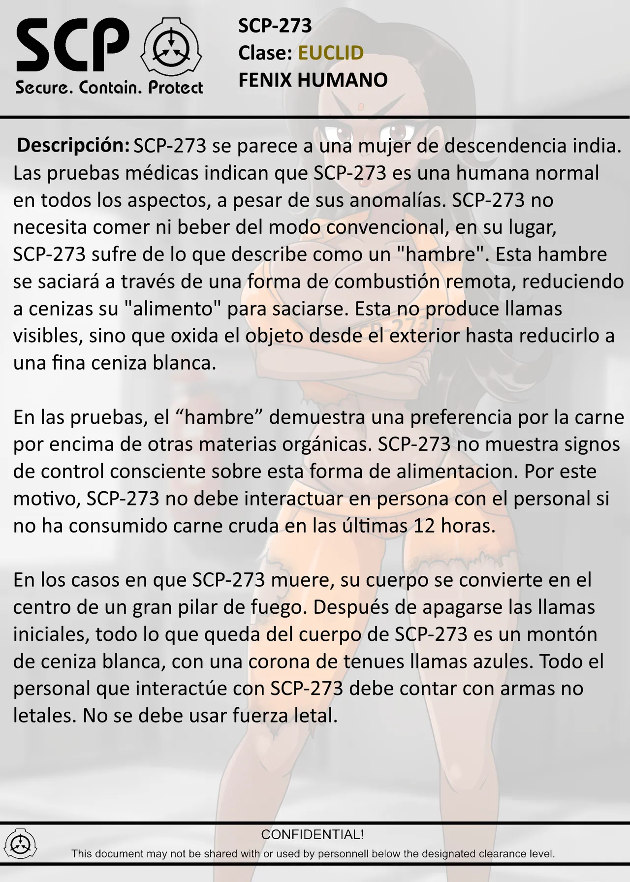 SCP-273 HUMAN PHOENIX page 2 full