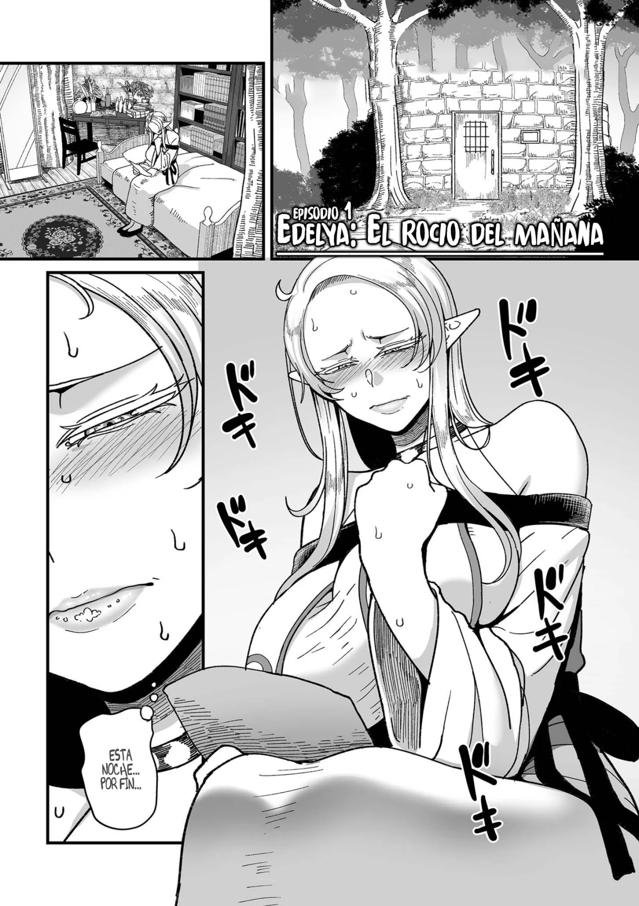Genkai Jukujo Elf Senyou! Danshou Delivery Service!! 1-2｜¡¡Servicios Sexuales a Domicilio a Elfas Insatisfechas!! Capítulo 1-2 page 10 full
