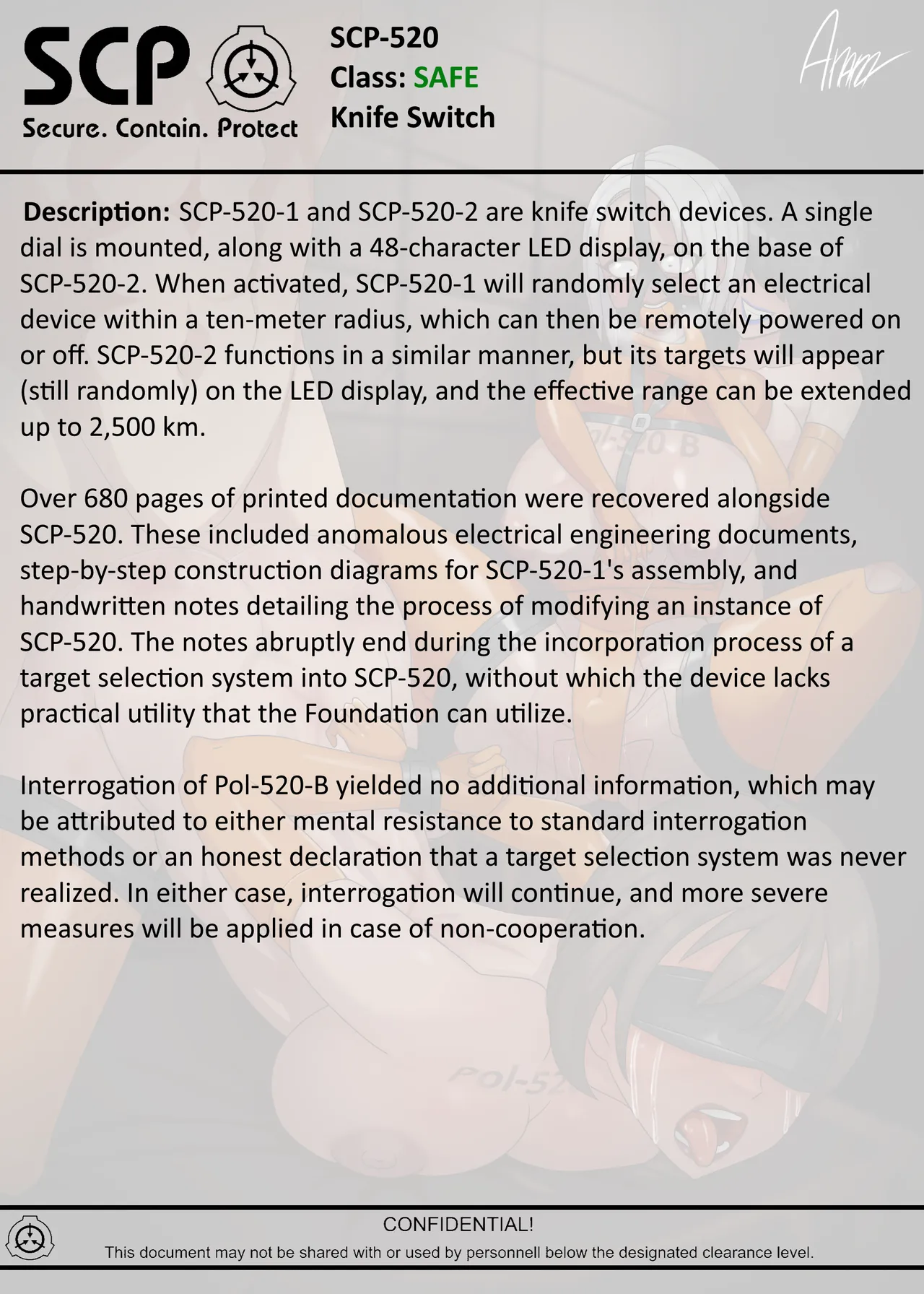 SCP-520 Knife Switch page 6 full
