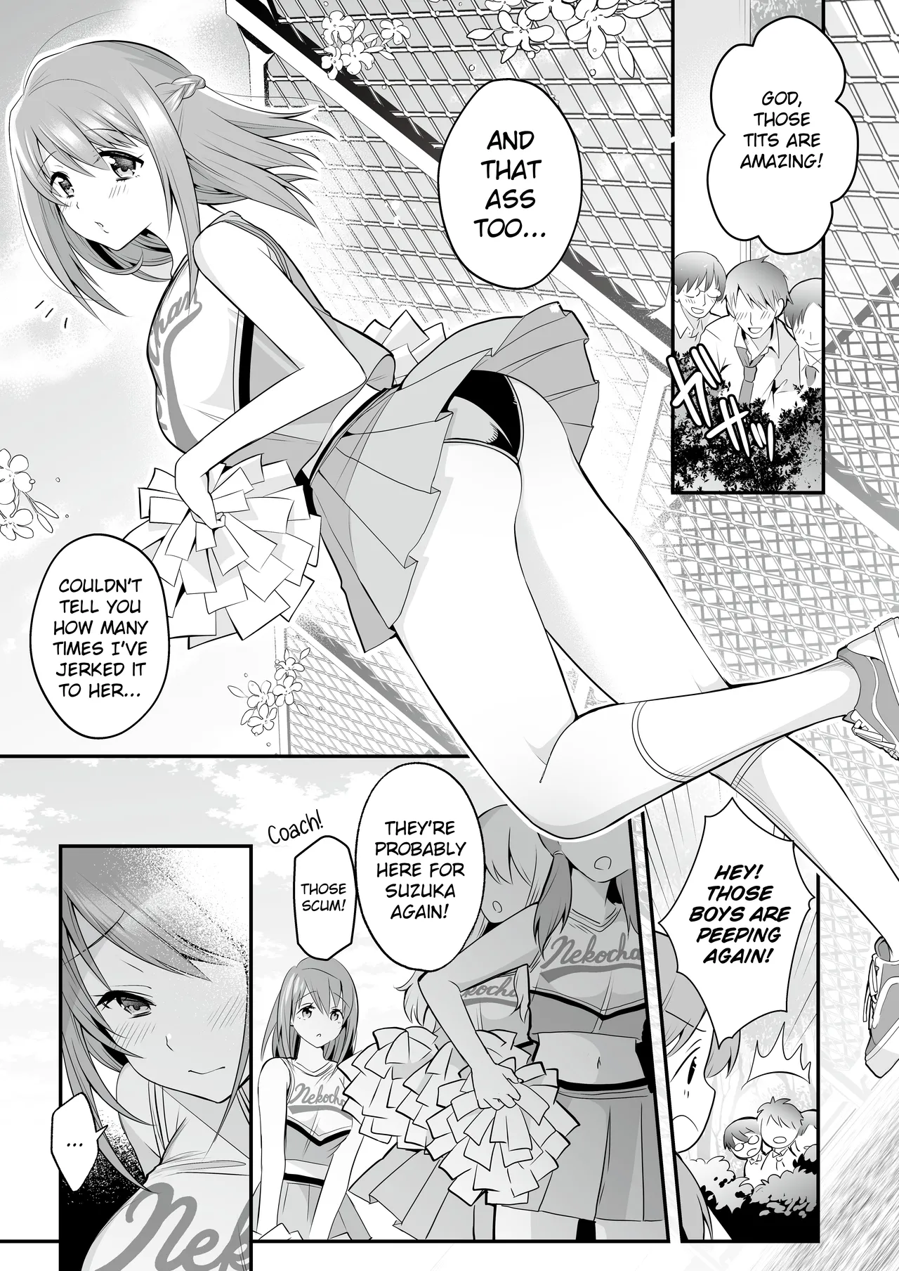 Houkago Hatsujou Massage ~Ranman Cheer Buin no Kairaku Zetchou~ | Erotic After School Massage ~Cheerleader Reaches the Peak of Pleasure~ page 5 full