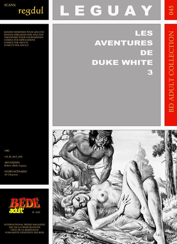 [Bédé Adult 45] Bob Leguay & Al Cheyenne - Les aventures de Duke White #3 cover