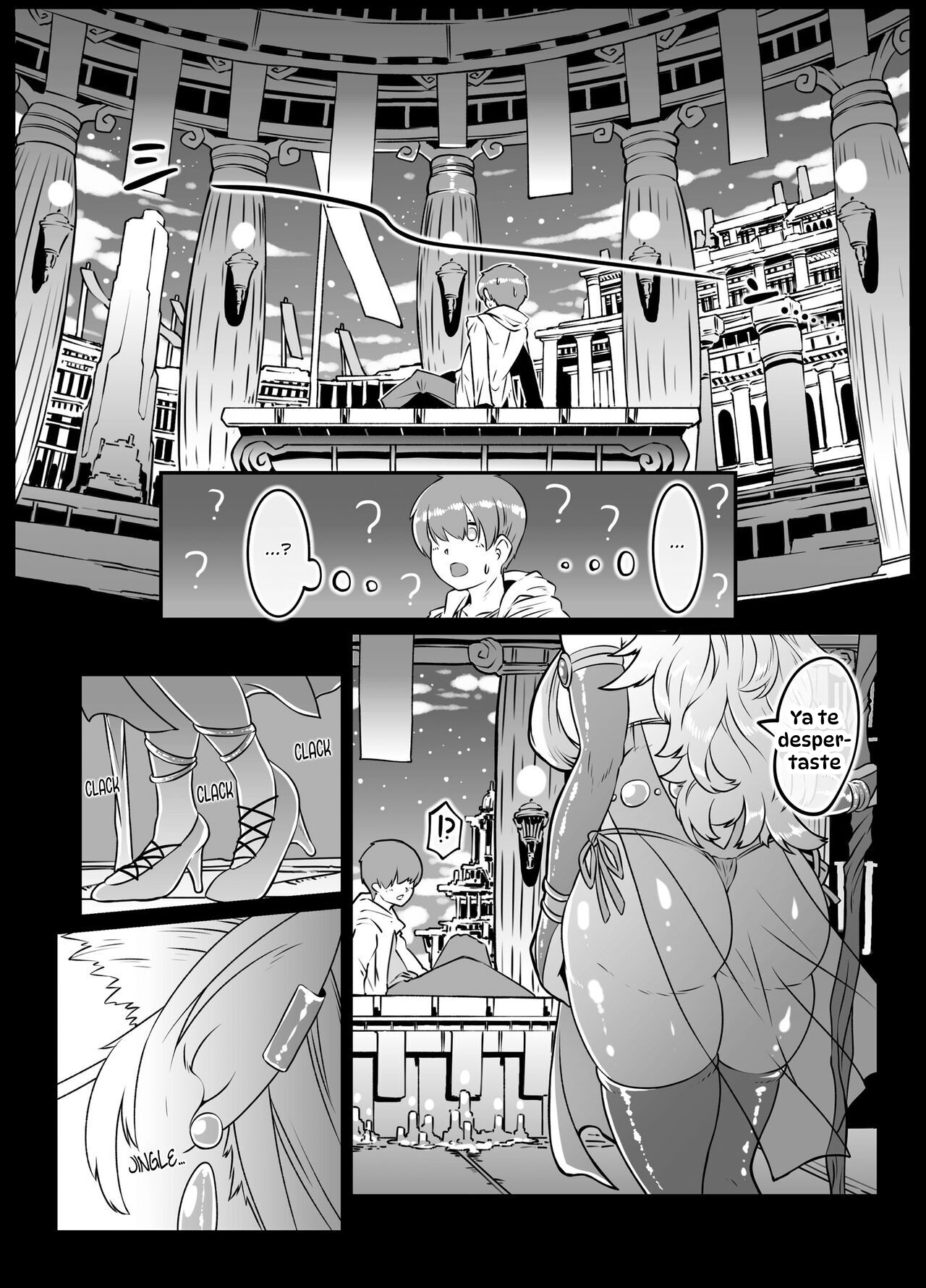 Isekai Tensei no Megami-sama to Noukou Jounetsu Fudeoroshi Seikou｜Mi Intensa y Apasionada Primera Vez Fue con la Diosa que me Reencarnó en Otro Mundo page 6 full