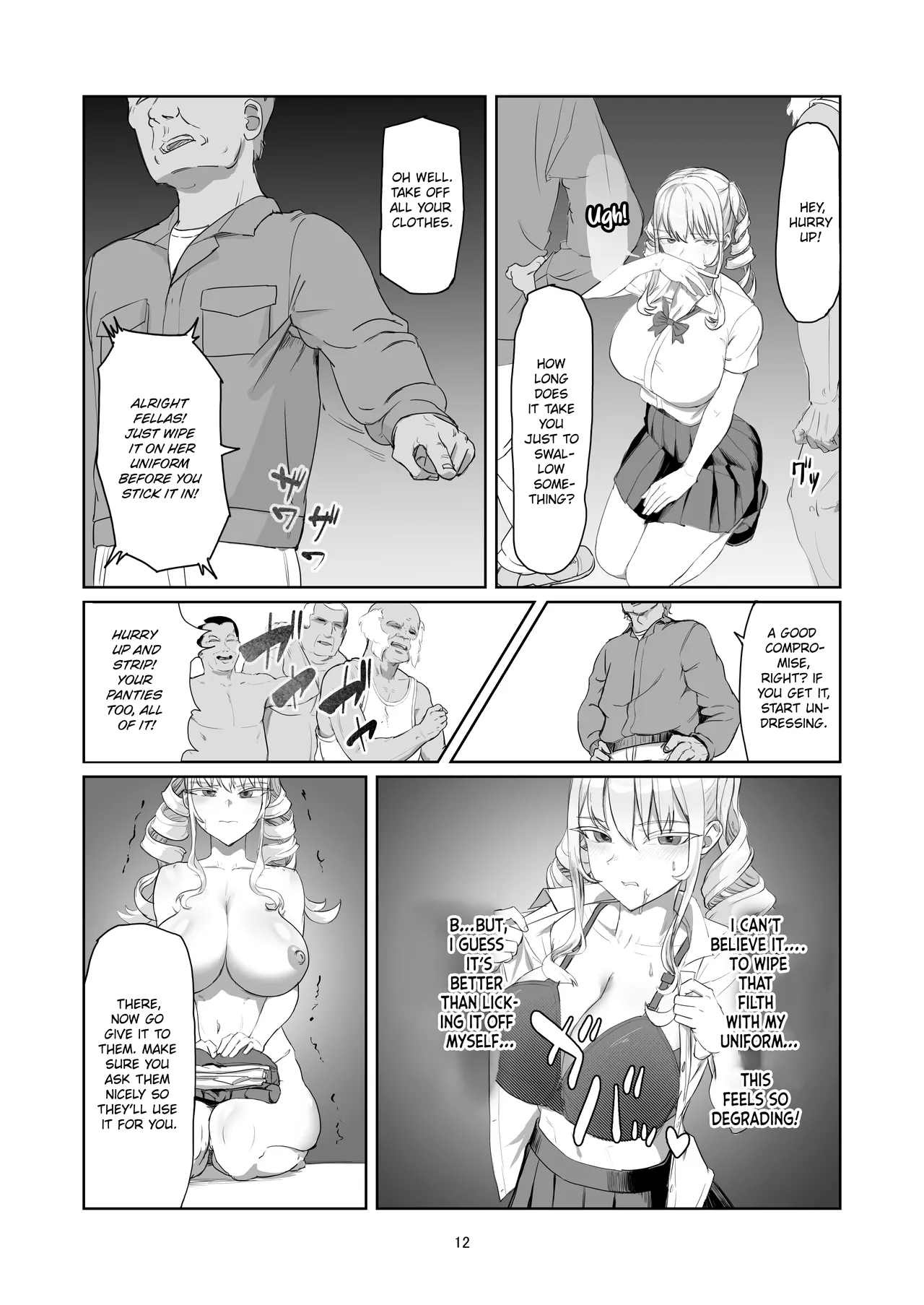 Furyou Ojou-sama Saikyouiku | Reforming the Delinquent Young Lady page 12 full
