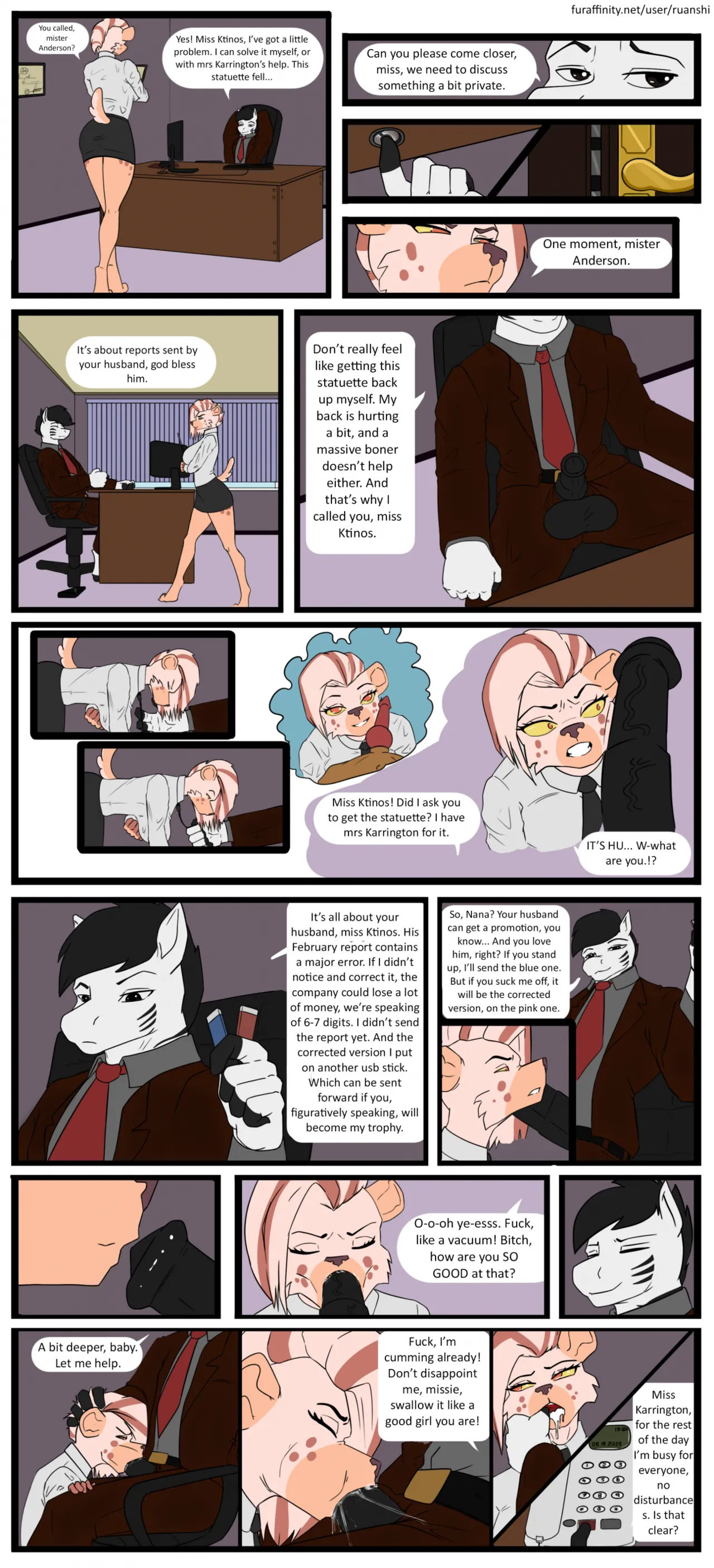 An Office Story + Destined Fall page 1 full
