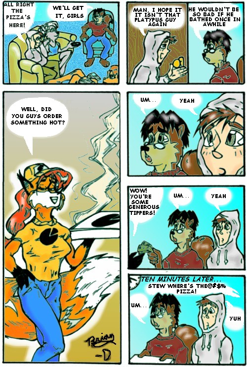 Fur Will Fly written by Brian Daniel & illustrated by Misty Caldwell page 12 full
