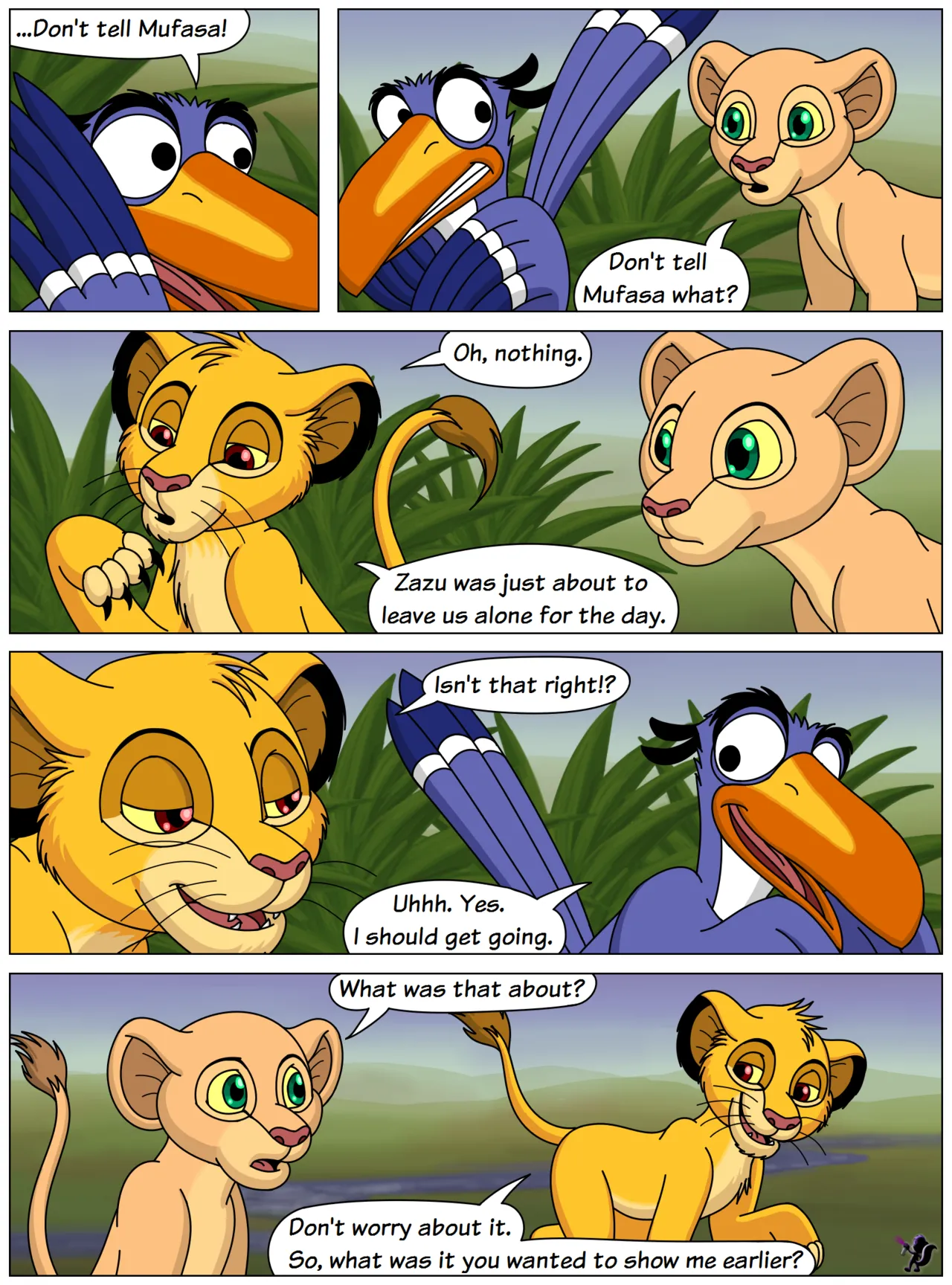 The Lion King: Exploration in the Pride Lands page 6 full