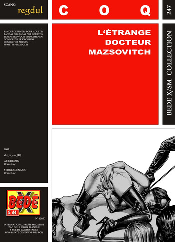 [Bédé X S.M. 247] Bruno Coq [= Pitek] - L'Etrange Docteur Mazsovitch cover