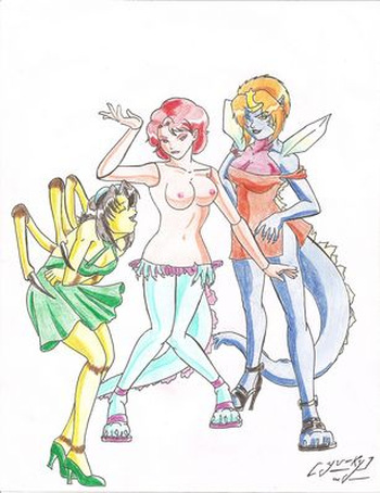 Kaiju Girls Midna Mannaquin cover