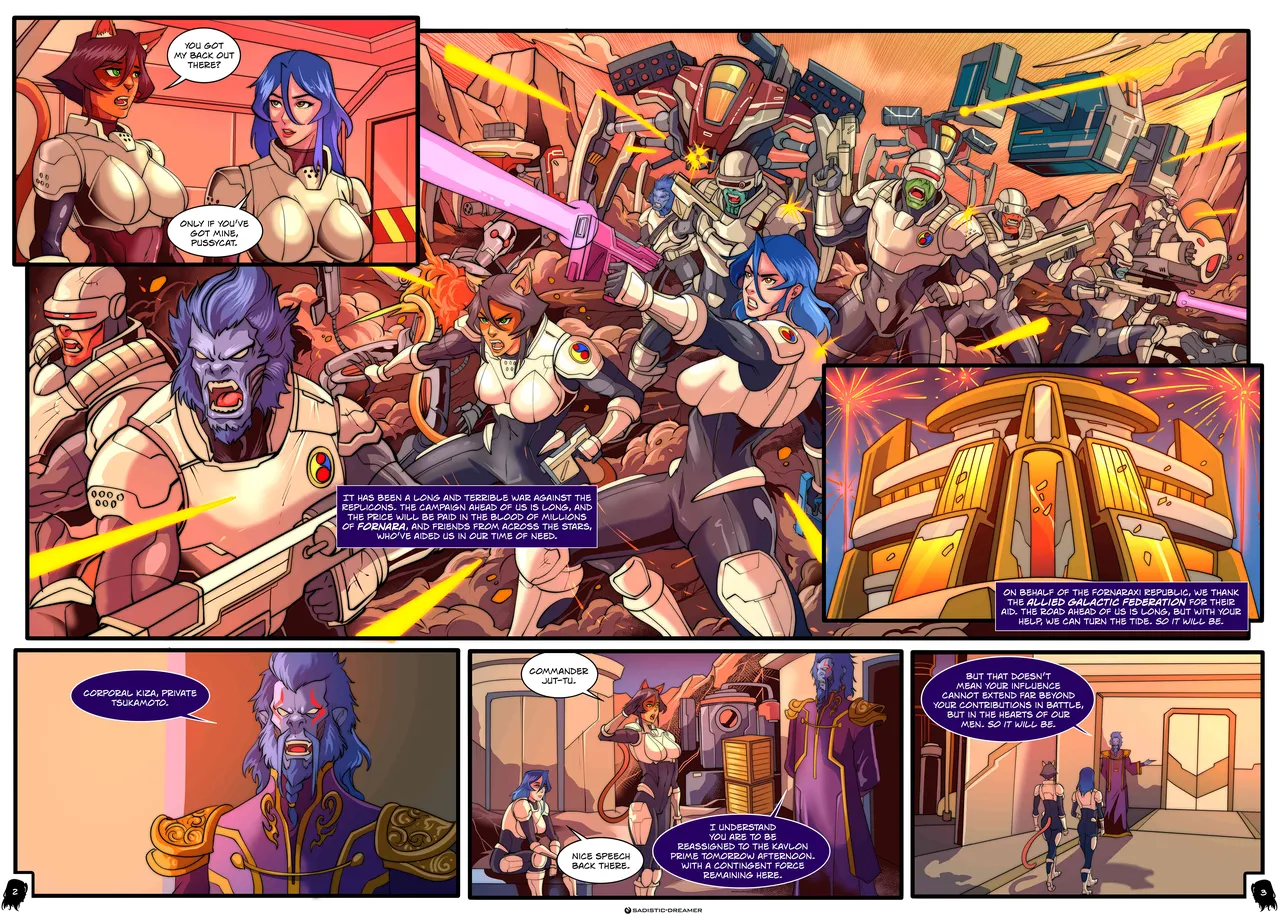 "Bombshells" page 3 full