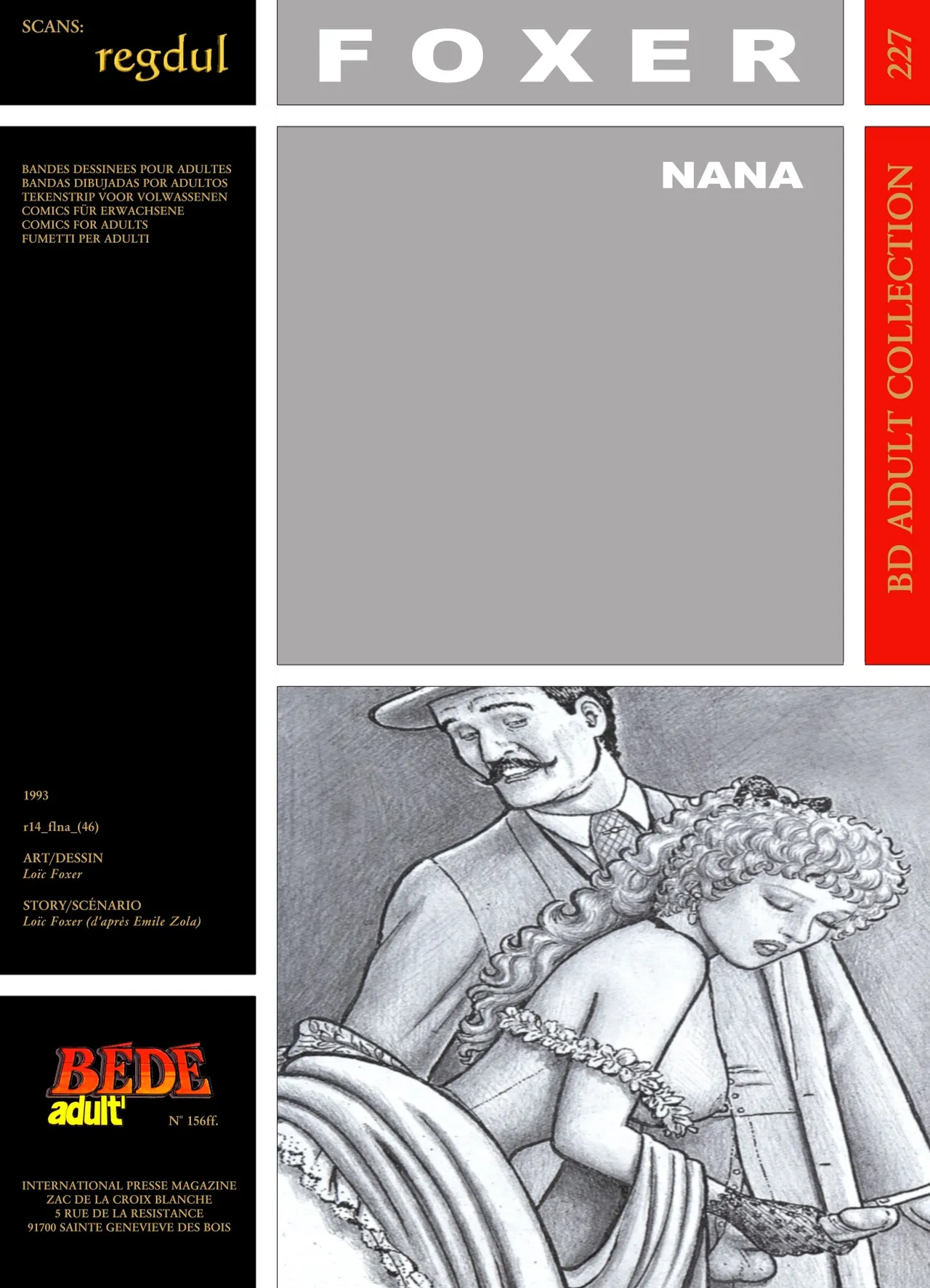 Foxer  & Henri Fillipini & Émile Zola - Nana page 1 full