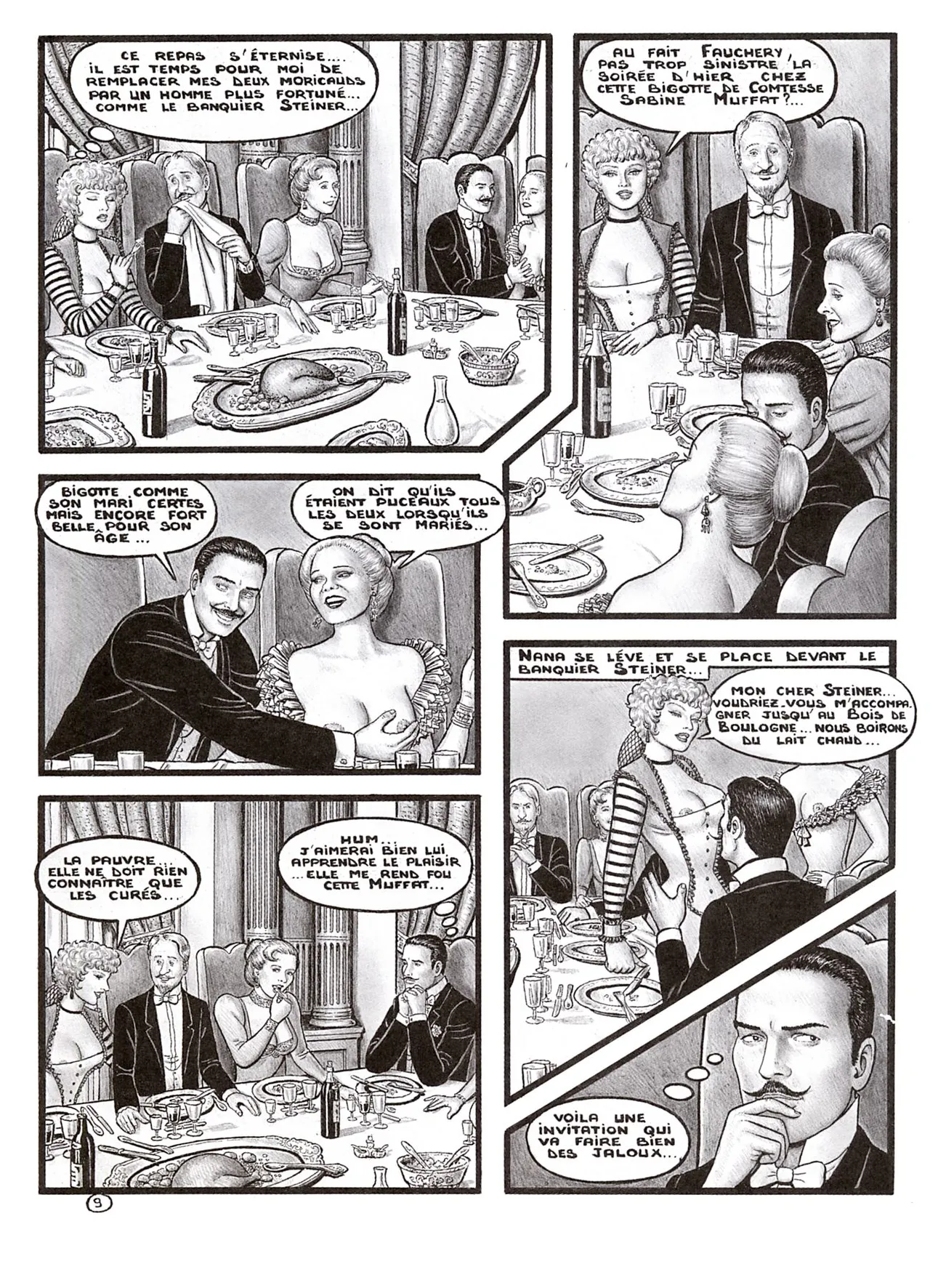 Foxer  & Henri Fillipini & Émile Zola - Nana page 10 full