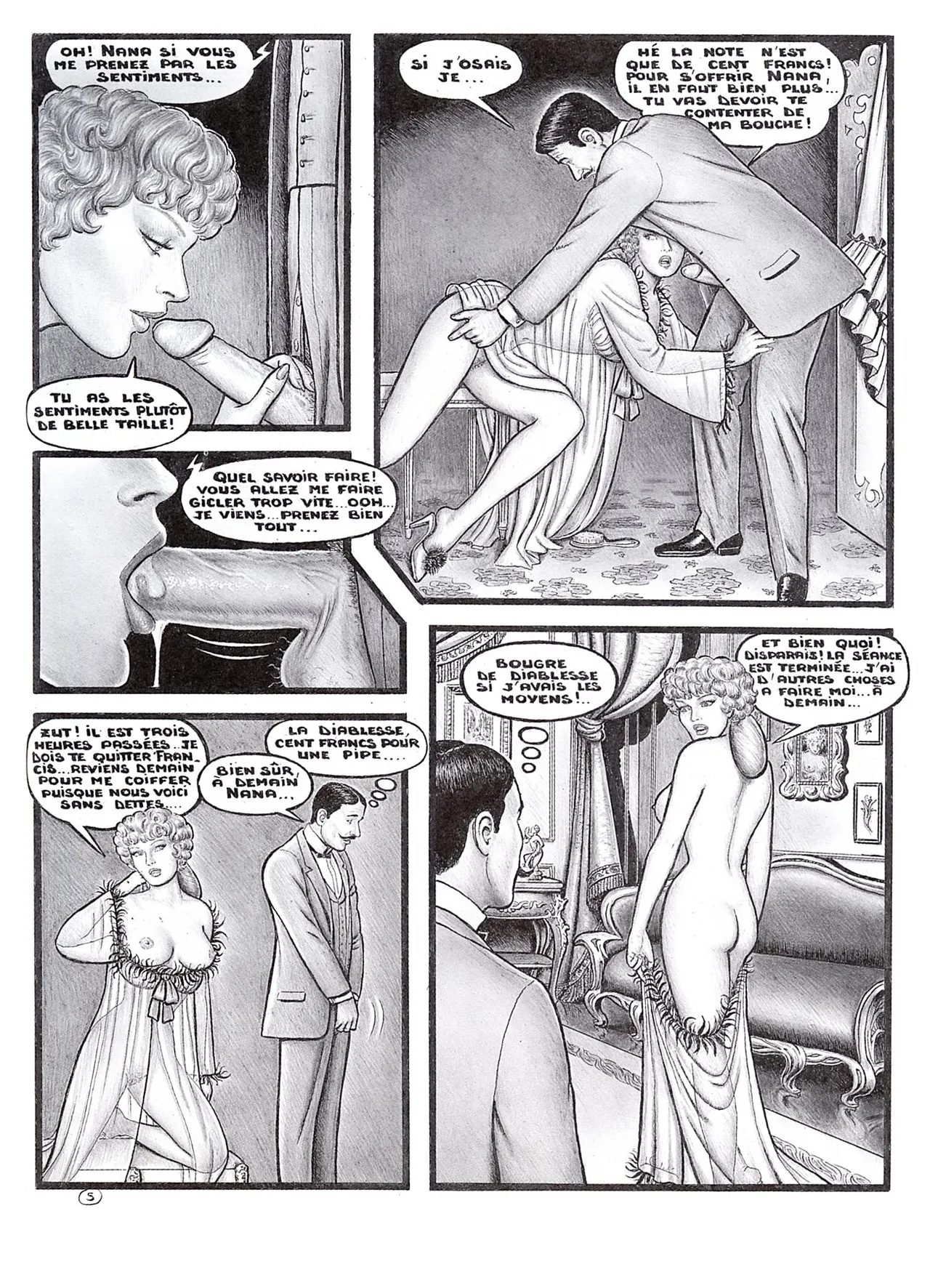 Foxer  & Henri Fillipini & Émile Zola - Nana page 6 full