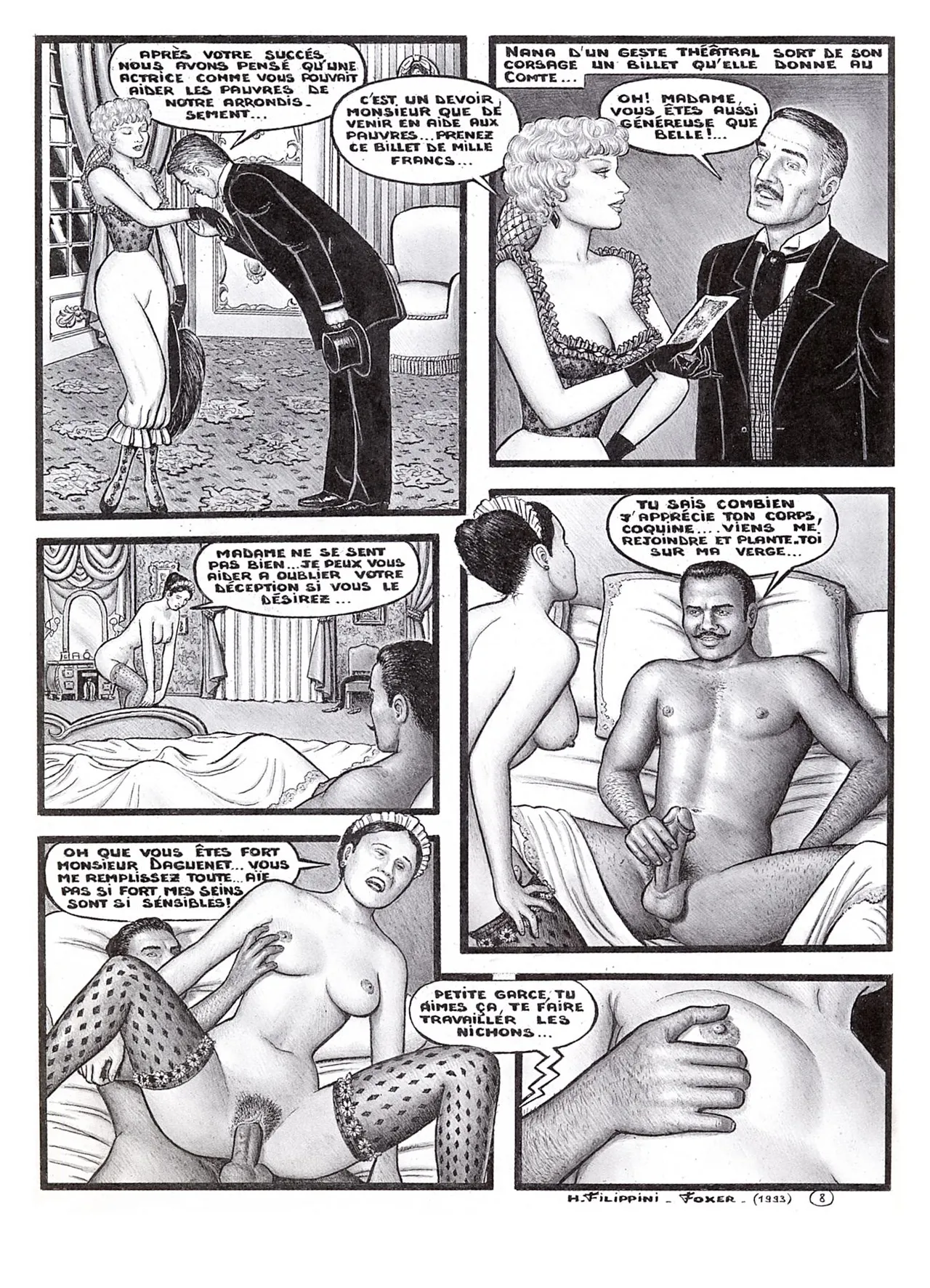 Foxer  & Henri Fillipini & Émile Zola - Nana page 9 full