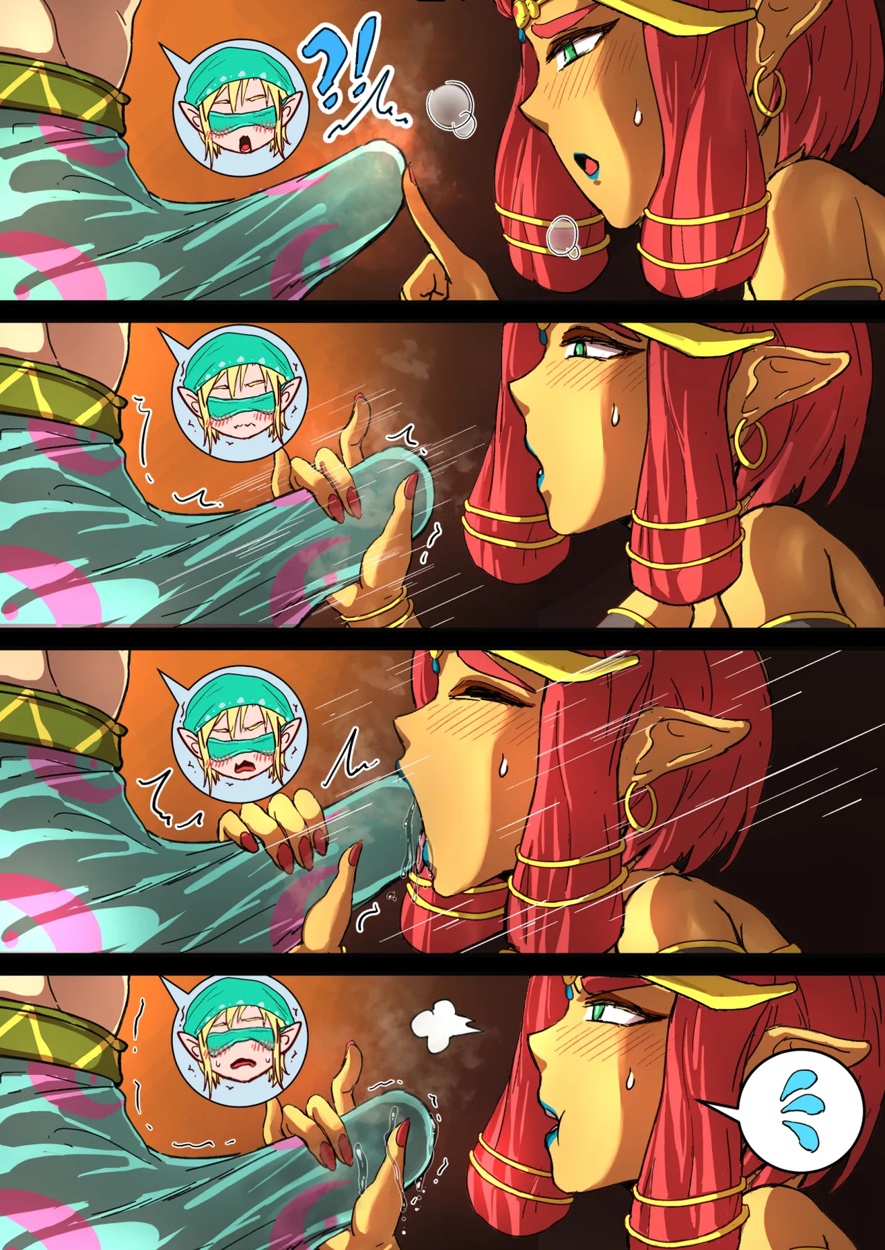 The Legend of Zelda - Riju's Dungeon Date page 11 full
